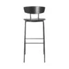 Ferm LIVING Herman Barkruk Met Leren Zitting Hoog -Gubis Winkel 34651 01 01 3bb99c2519