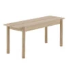 Muuto Linear Bankje, Eiken -Gubis Winkel 37248 01 01 9d422136af