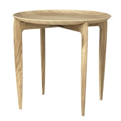 Fritz Hansen Opvouwbare Klaptafel, Ø 45 Cm