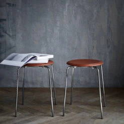 Fritz Hansen Dot Leren Kruk -Gubis Winkel 37337 01 02 014eeeefe6