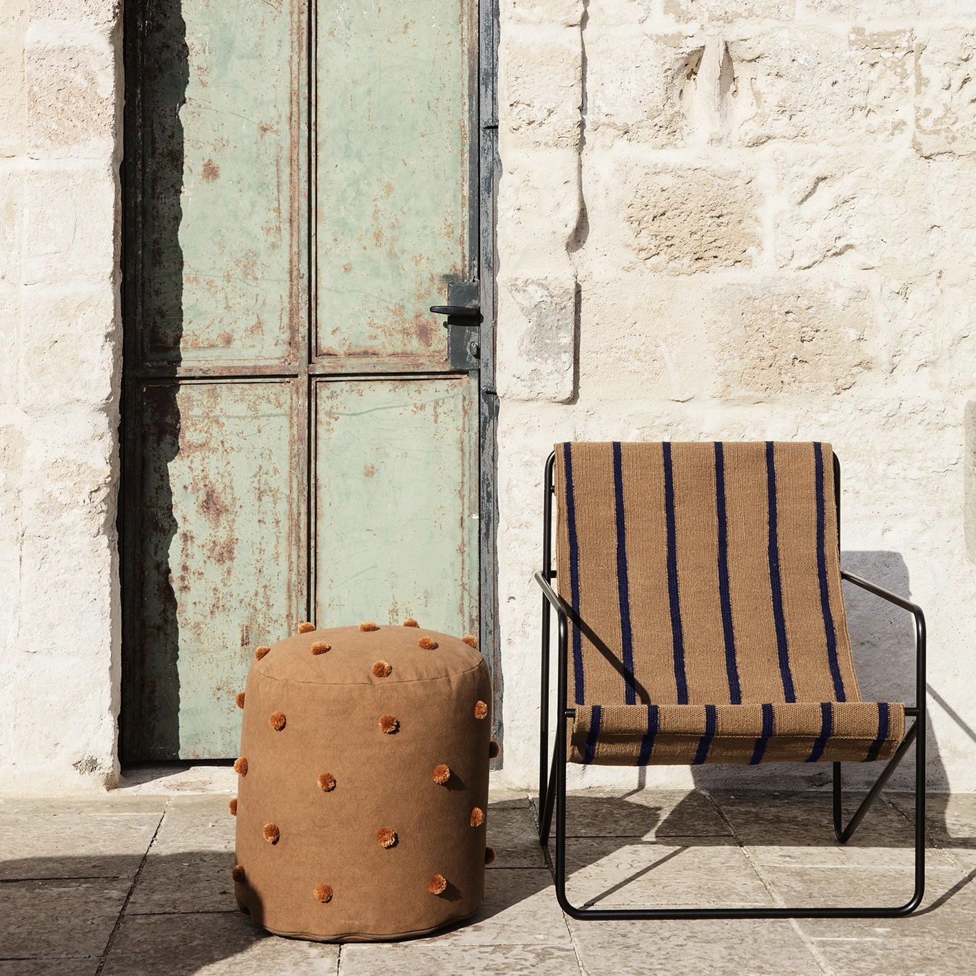 Ferm LIVING Dot Poef Ø39 Cm 4 Ferm LIVING Dot Poef Ø39 Cm - Afbeelding 2