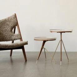 Menu Umanoff Bijzettafel Walnoot-gepolijst Messing -Gubis Winkel 47122 01 05 dc0c4ba3d3