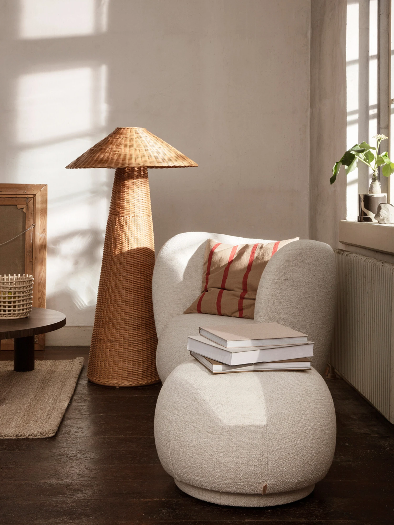 Ferm LIVING Rico Pouf Zitpoef 4 Ferm LIVING Rico Pouf Zitpoef - Afbeelding 2