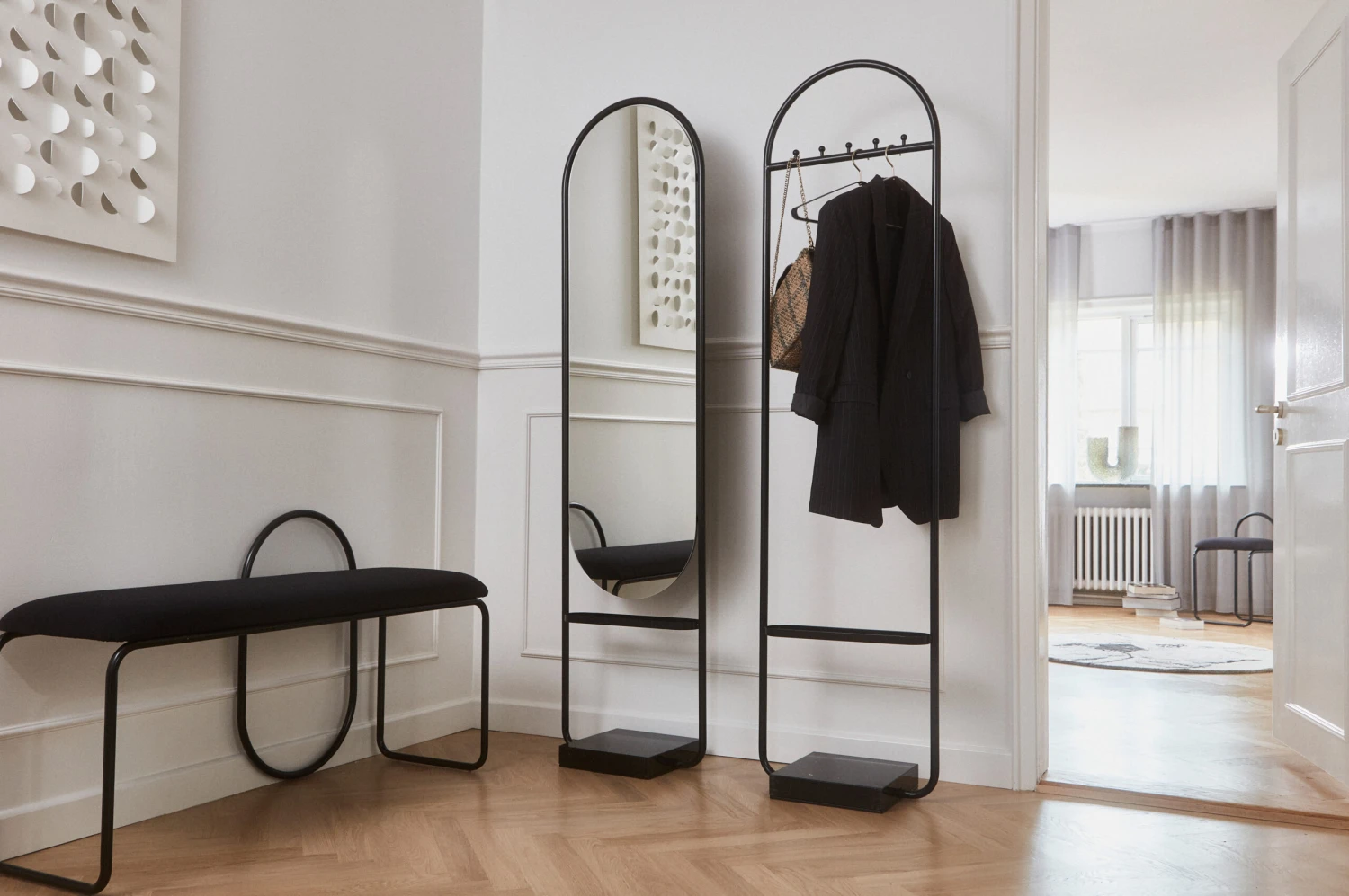 AYTM Angui Bankje Bouclé 7 AYTM Angui Bankje Bouclé - Afbeelding 5