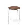 Ferm LIVING Herman Kruk -Gubis Winkel Herman pall walnut chrome 9b17a20aec