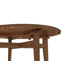 Gubi B-Table Eettafel -Gubis Winkel b table walnut round under 70e8e6dc03