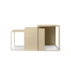Ferm LIVING Cluster Tafelset 1 Ferm LIVING Cluster Tafelset -Gubis Winkel fermLIVING ClusterTablesSetOf3 cashmere pack e5fd411485