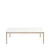 Muuto Linear System Tafel -Gubis Winkel linear system table white 142x240 08fc53d586