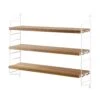 String Pocket Boekenplank Eiken-wit -Gubis Winkel p 26653 01 01 0167b990e2