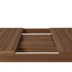Gubi S-table Eettafel -Gubis Winkel s table extendable walnut detail 9183332d7c