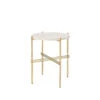 Gubi TS Round Bijzettafel -Gubis Winkel ts table white trav brass 40 b8032e9074