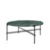 Gubi TS Round Salontafel -Gubis Winkel ts table large gron marmor svart underrede a6e25974ab